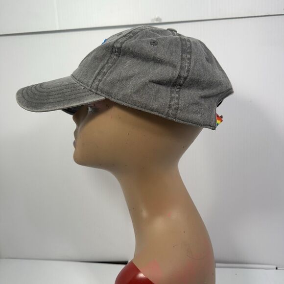 Lot Of 3 Women's Distressed Hats Truckers Caps - NYC-lackpard-blessed-EUC - Picture 11 of 12